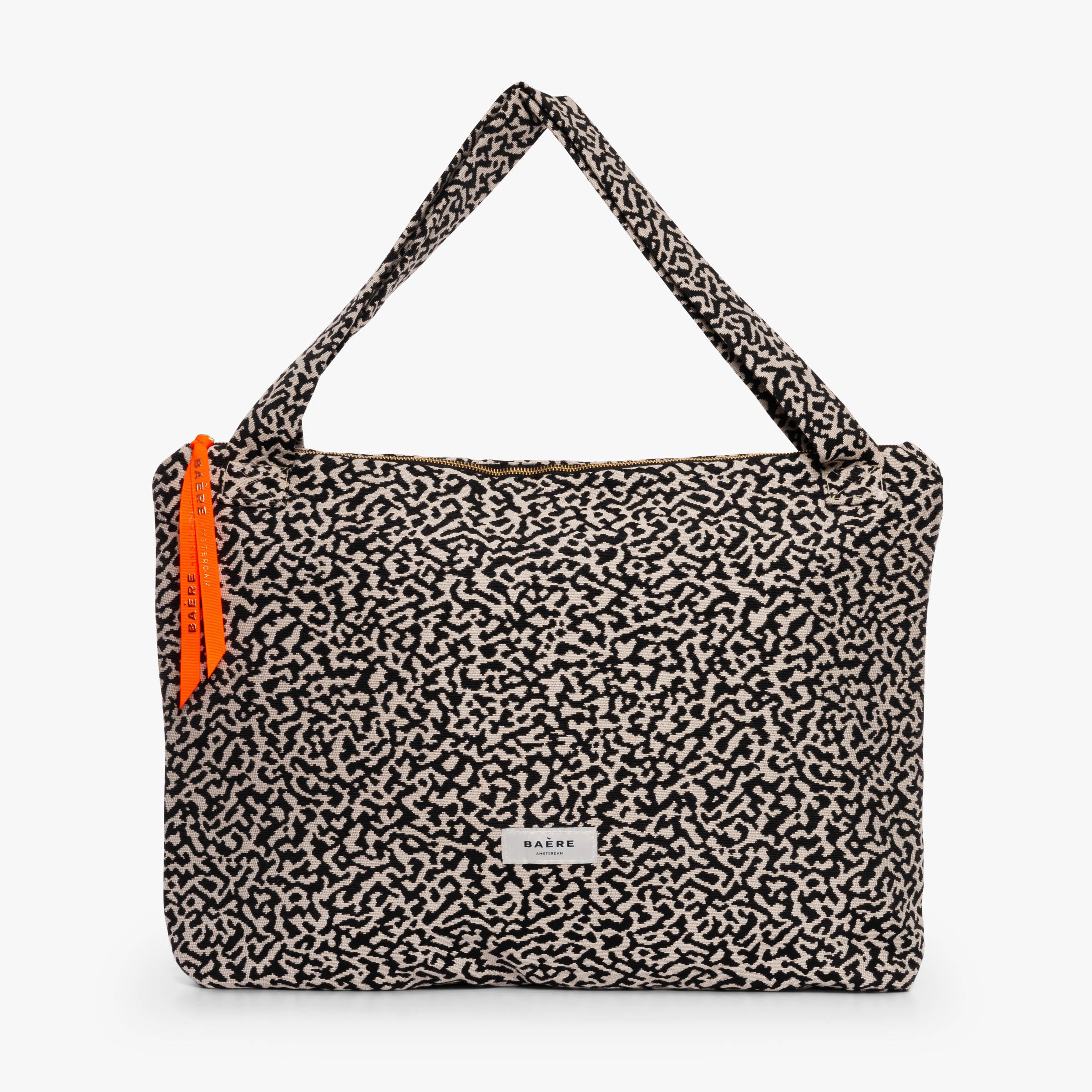 Zwarte koraal luiertas